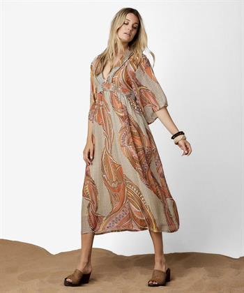 Summum Voile Kleid mit böhmischem Print
