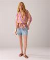 Summum Wickelbluse gestreift