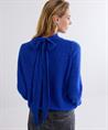 Summum Wollmischung Pullover Schleife 2-in-1