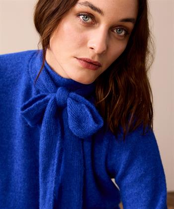 Summum Wollmischung Pullover Schleife 2-in-1