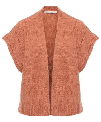 Summum ärmellose Strickjacke aus Mohair