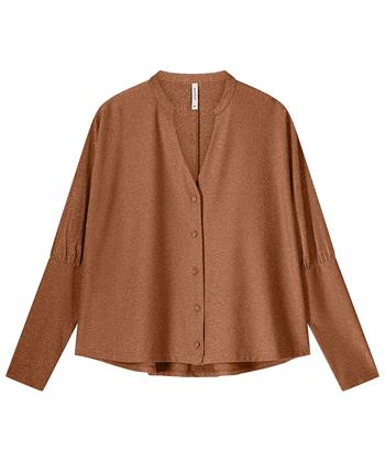 Summum übergroße Bluse Lurex