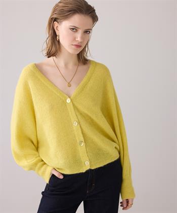 Summum übergroße Strickjacke aus einer Alpakamischung