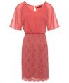 Swing Kleid Voile Spitze