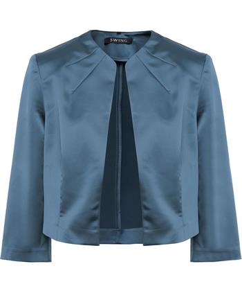 Swing Kurzblazer Satin