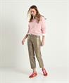 TONI Hose mit Pantherdruck Metallic Ella