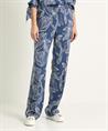 TONI Hose weitem Bein Blattdruck Luisa Beauty