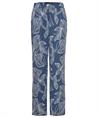 TONI Hose weitem Bein Blattdruck Luisa Beauty