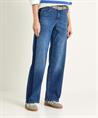 TONI Jeans weitem Bein und seitlichen Paspeln Liv