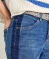 TONI Jeans weitem Bein und seitlichen Paspeln Liv