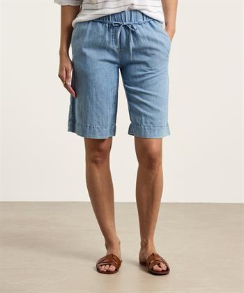 TONI Short Leinenmischung mit Gürtel Pia