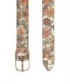 Vanzetti Gürtel Blumen metallisch