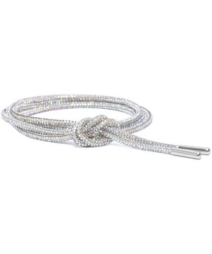 Vanzetti Schleifen-Schnürsenkel mit Strass