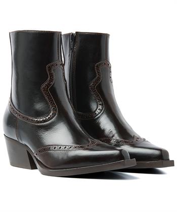 VIA VAI Cowboystiefel Lackleder Do Aiden