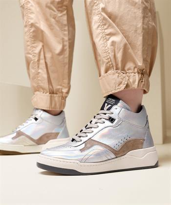 VIA VAI hohe Sneaker metallisch Hunter