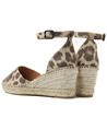 VIA VAI Leder Espadrille Flora Braid