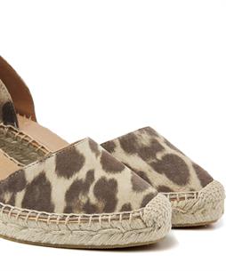 VIA VAI Leder Espadrille Flora Braid
