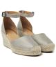 VIA VAI Leder Espadrille Flora Braid