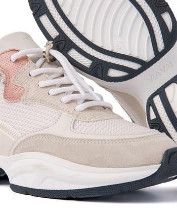 VIA VAI Leder Sneaker Pepper Jyll