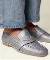 VIA VAI Metallischer Loafer Chiara Ray