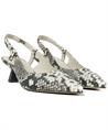 VIA VAI Slingback Pumps Schlange Suzy Aliya