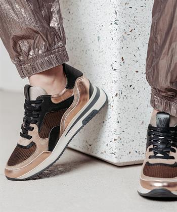VIA VAI Sneaker Nora Sooth Metallic