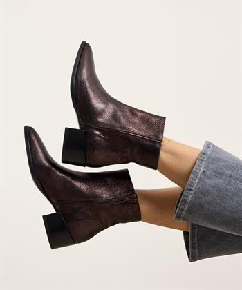VIA VAI Stiefelette Metallic Rose Baker