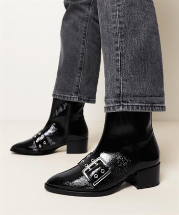 VIA VAI Stiefelette mit Schnalle Rose Camden